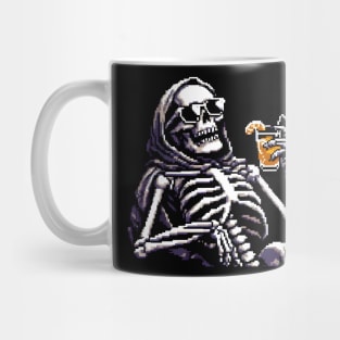 skeleton illustration Mug